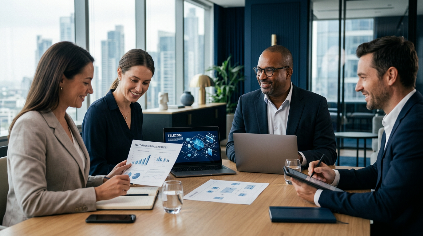 EZFZ team meeting with clients